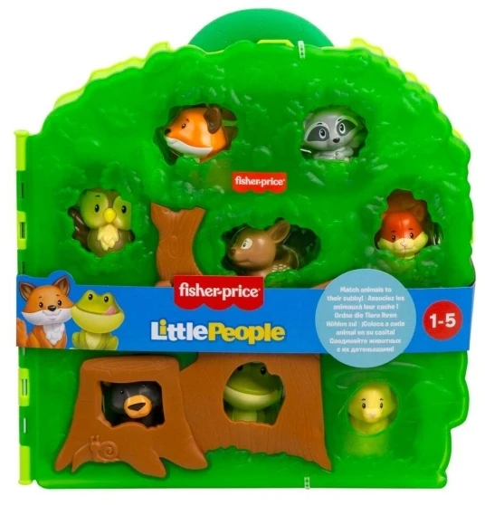 Fisher Price Little People kolekcinis miško gyvūnų dėklas