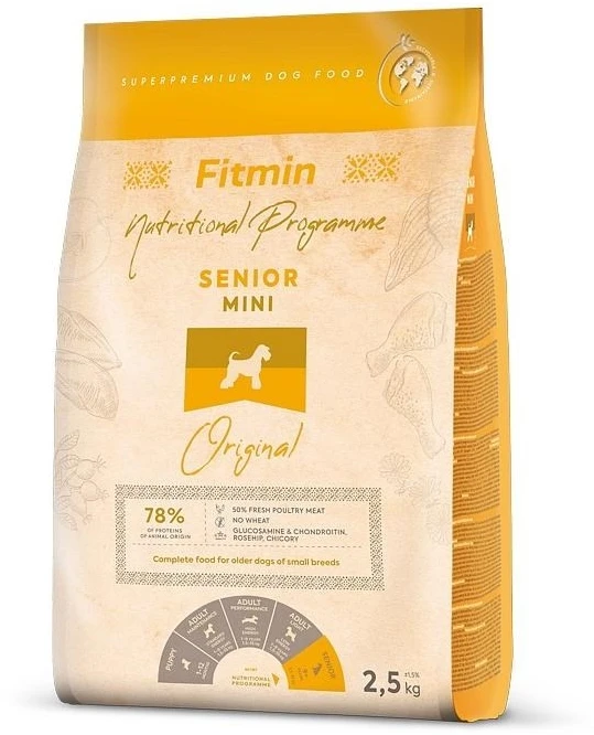 Fitmin dog mini senior 2,5kg