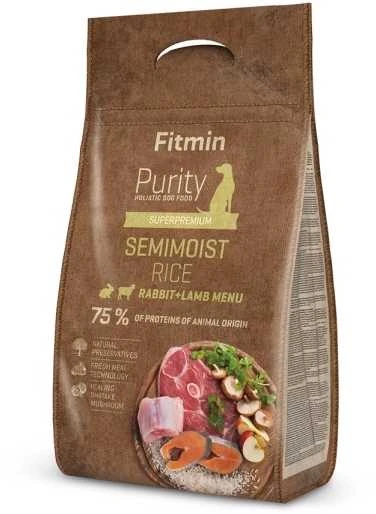 FITMIN Purity Rice Semimoist Rabbit & Lamb - sausas maistas šunims, 800g