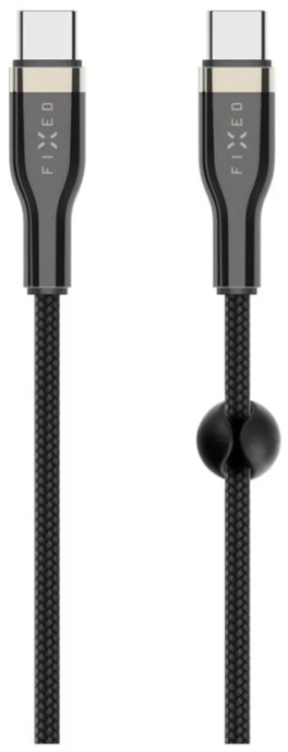 Fixed Ištaisyta | Pintas kabelis USB-C/USB-C, 2m, 100W | FIXDB-CC2-BK
