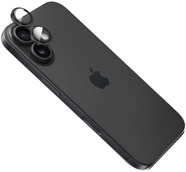 Fixed Camera glass | Apple | iPhone 17 | Glass | Juodas