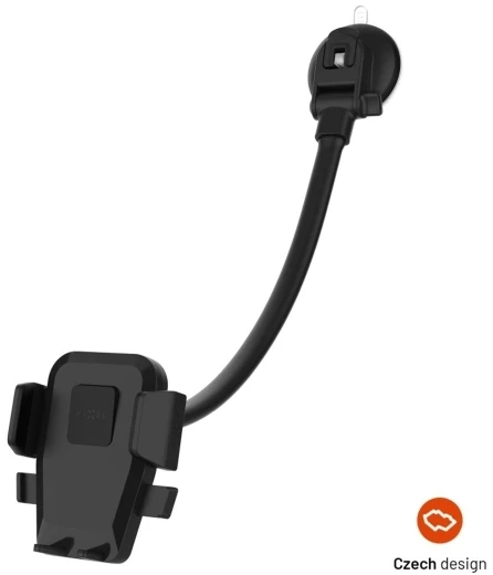 Fixed FIXED Iconiq Uniwersalny uchwyt automobilinis Flex XL na szybę lub deskę rozdzielczą, juoda