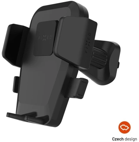 Fixed FIXED Iconiq Uniwersalny uchwyt automobilinis su mocowaniem do kratki, juoda