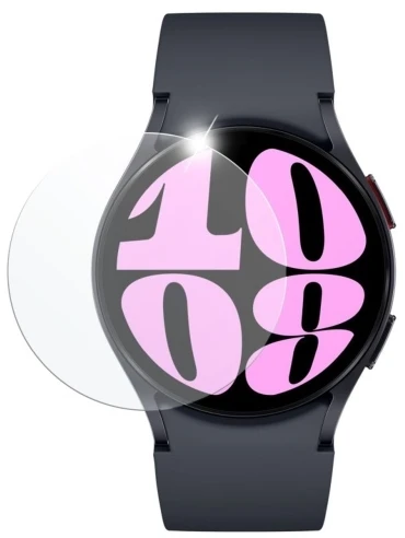 FIXED Apsauginis grūdintas stiklas, skirtas išmaniajam laikrodžiui Samsung Galaxy Watch 6 (40 mm) skaidrus