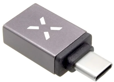 Fixed Fiksuoto ryšio USB-A į USB-C, pilka