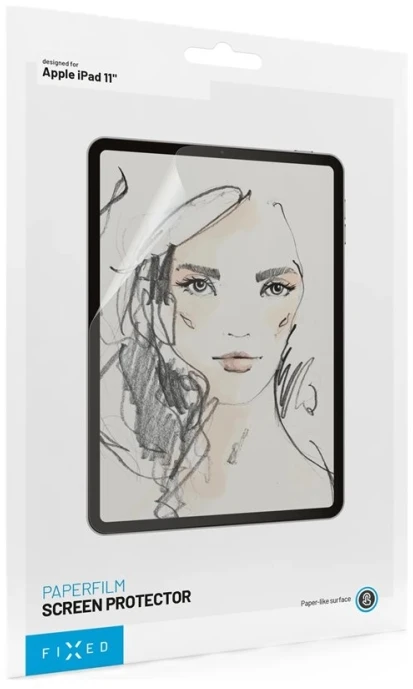 Fixed Fiksuota popierinė plėvelė | Apple | Ekrano apsauga | iPad Pro 13' (2024/2025) / Air 13' (2024/2026) | Skaidri | Folio