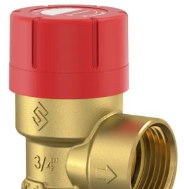 FLAMCO Prescor apsauginis vožtuvas 2,5 bar 3/4" x 3/4", skirtas iki 50 % glikolio