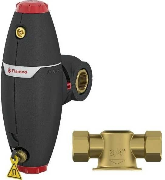 FLAMCO Meibes Oro separatorius, XStream Vent- Clean (DN32) G11 / 4F teršalai