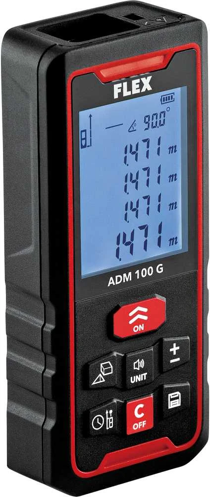 Lazerinis atstumo matuoklis FLEX ADM 100 G