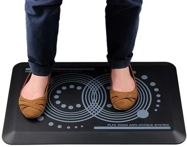 Floortex AFS-TEX 2000 ergonomiškas kilimėlis stovėjimui, 40x60 cm, juodas