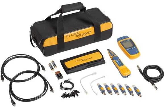 „Fluke networks“ FLUKE FL-MS-POE-KIT „MicroScanner PoE“ kabelių patikros testeris su papildomu kabeliu