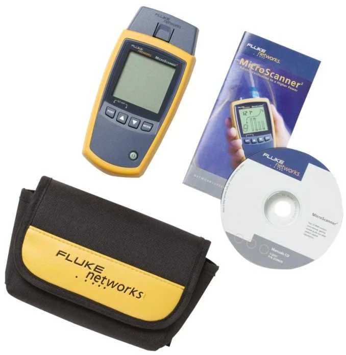 „Fluke networks MicroScanner2 Pro“ kabelių testeris (FL-MS2-100)