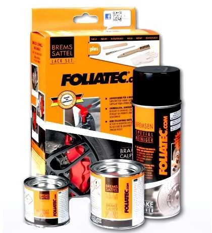 foliatec Rinkinys DO LAKIEROWANIA ZACISKÓW Juodas