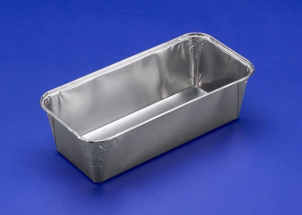 Foliebakke, Plus Pack, 1-Compartments Rektangulær 1500 ml,251x122x68mm aliuminio, aliuminio, Heavy p