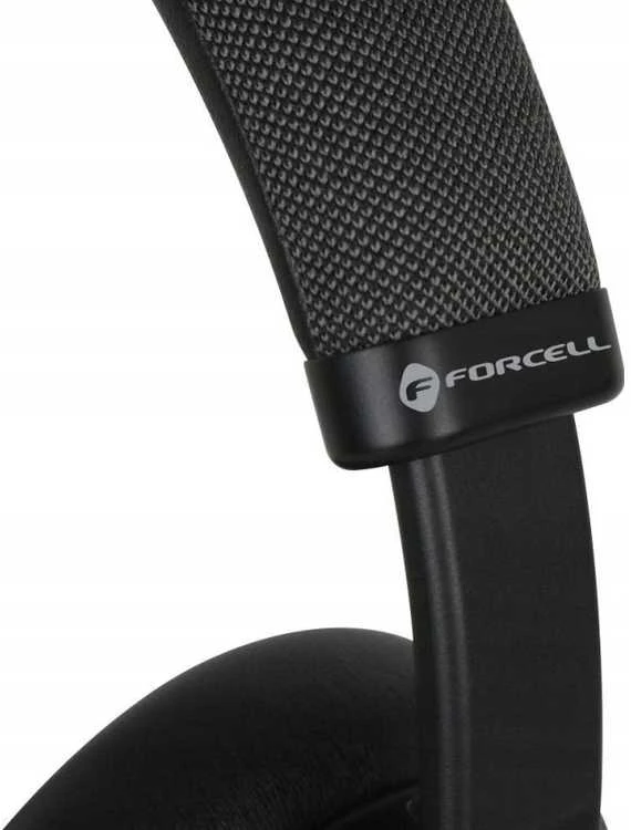 Belaidės ausinės Forcell F-Audio Touch Beat ANC juodas