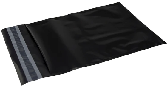 Forspakabinama lentyna PE juoda 350x420 100 vnt./pak
