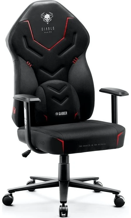 Žaidimų kėdė Diablo X-Gamer, Juodos spalvos