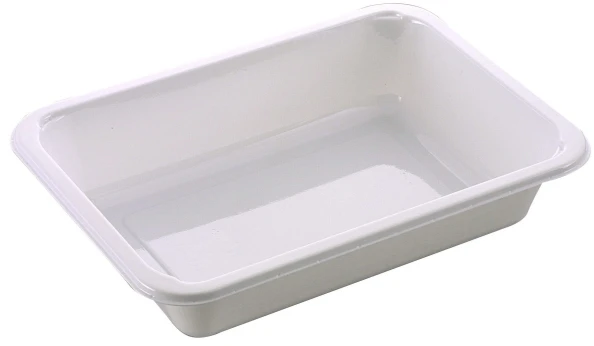 Færch Dėklas 1 skyriaus 2171-1K 500 ml 171x127x35 mm CPET baltas 720 vnt./dėžėje