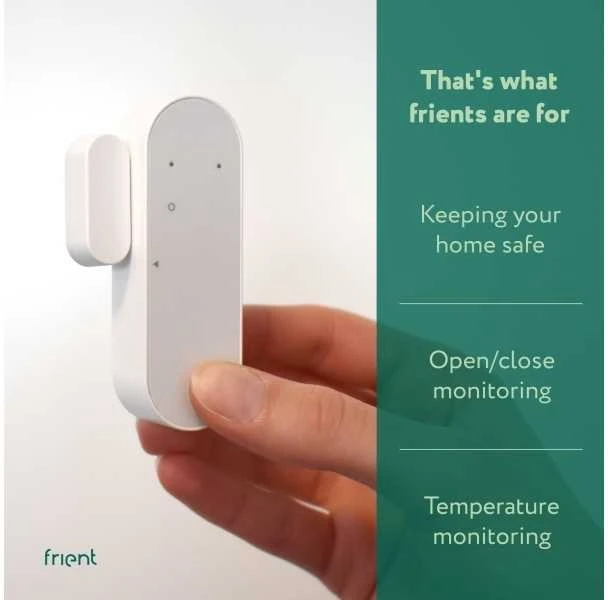 Frient Entry Sensor 2 Pro Zigbee išmanusis magnetinis durų/langų sensorius