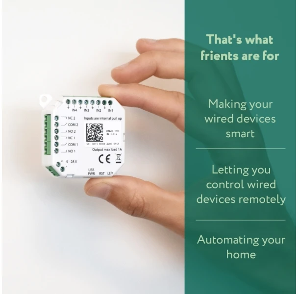 Frient Zigbee IO skaitmeninis modulis