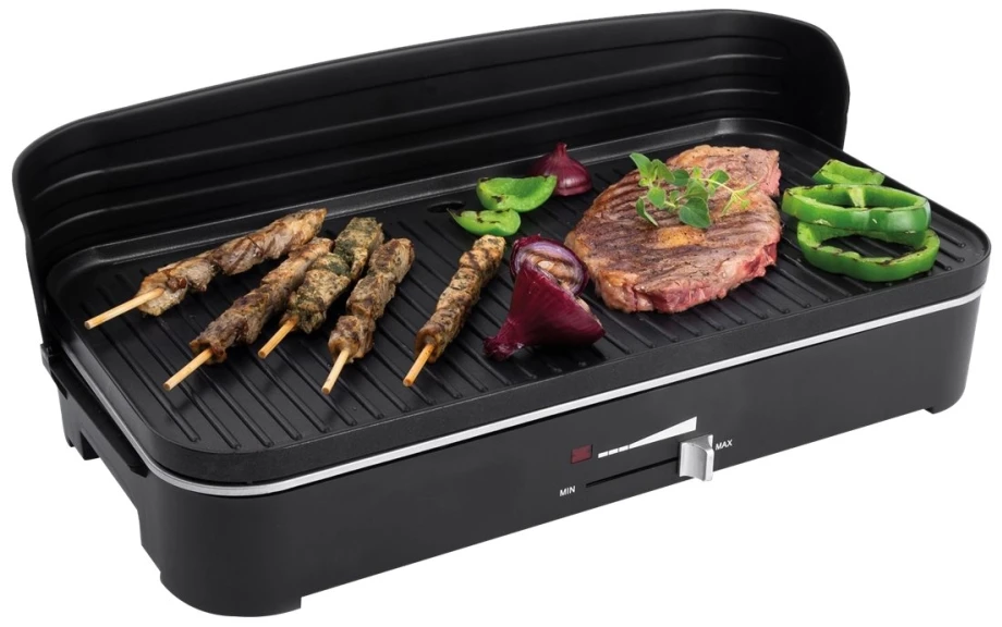Fritel BBQ 2246, 2200 W, Grilis, Elektrinis, 6 asmuo(-ys), 500 x 250 mm, Virimo stotelė
