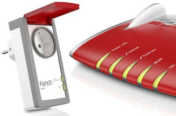 AVM FRITZ!DECT 210 išmanusis kištukas Balta 3450 W