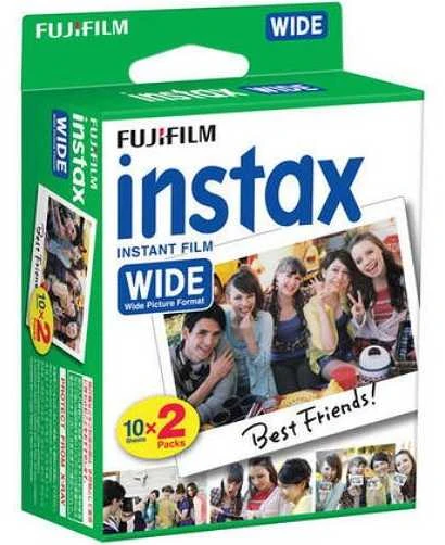 Fujifilm Momentinės fotoplokštelės instax WIDE GLOSSY(10plx2)