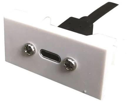 FULL Garbot F22 USB-C modulis. Lizdas/Lizdas - 20 cm, baltas, 45 mm, 22,5 mm