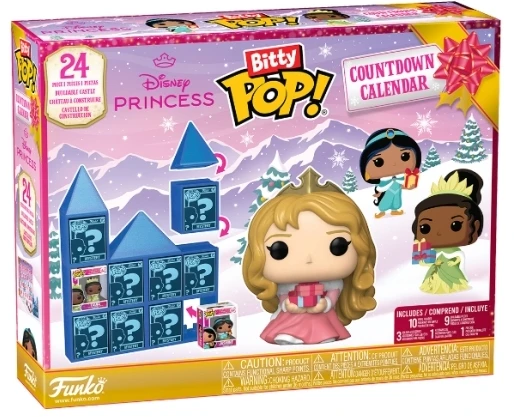 Advento kalendorius Bitty Pop Disney Princess