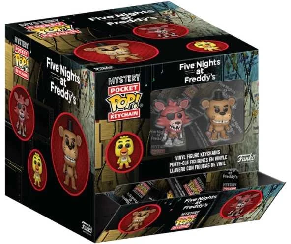 FUNKO POP! Raktų pakabutis: Mystery - Five Nights at Freddy´s, ~4 cm