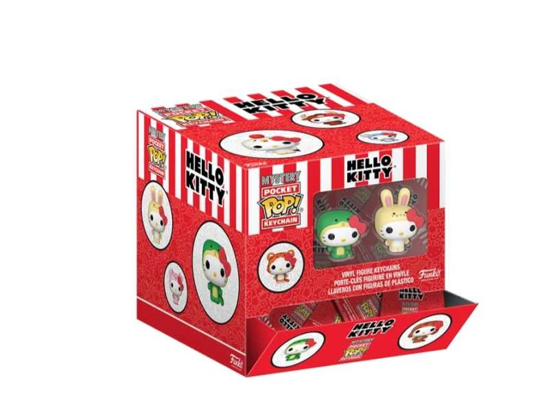 FUNKO POP! Raktų pakabutis: Sanrio - Hello Kitty & Friends (Mystery)