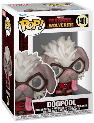 FUNKO POP! Vinilinė figūrėlė: Marvel: Deadpool & Wolverine - Dogpool, 9 cm