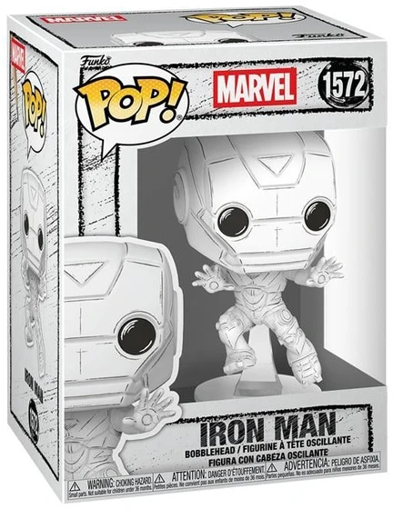 FUNKO POP! Vinilinė figūrėlė: Marvel - Iron Man, 9 cm