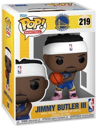 FUNKO POP! Vinilinė figūrėlė: NBA Golden State Warriors - Jimmy Butler III, 9 cm