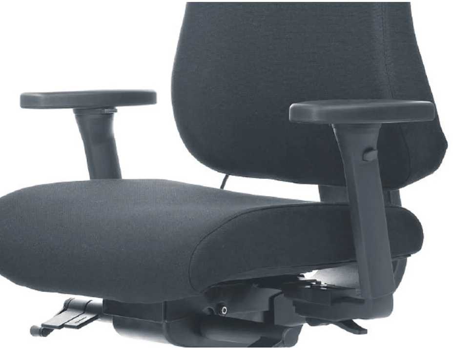 Porankis – su aukščio reguliavimu – biuro kėdei Canadian Ergo CE 2+3+4, „Comfort“, „Corporate“ – 2 vnt. komplektas.