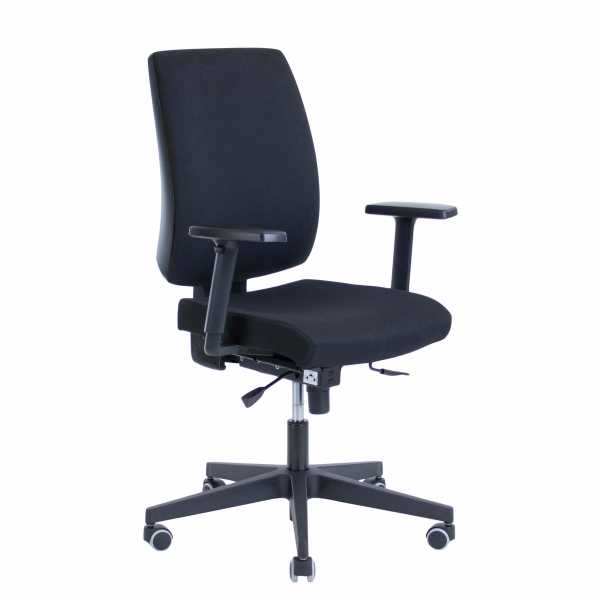 Furniture Trade Biuro kėdė Sprint, juoda, be porankių