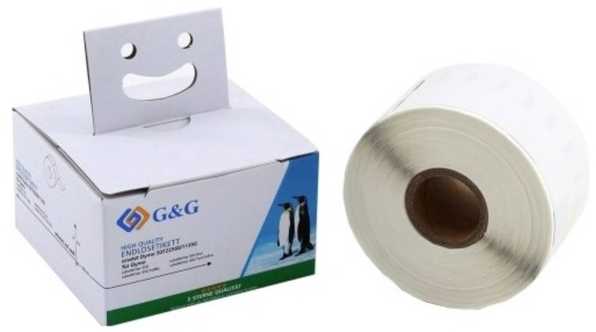 G&G Etiketės 41 mm x 89 mm sw-ws Comp. m. Dymo 11356/ s0722560