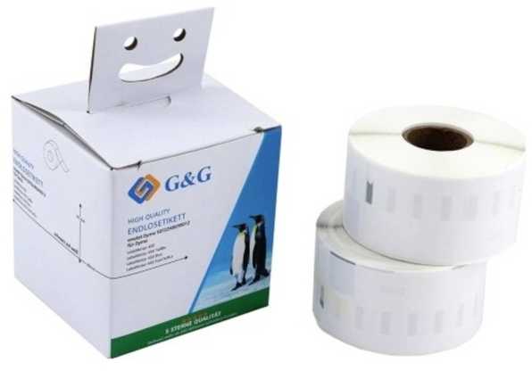 G&G etiketės 36 mm x 89 mm sw-ws Comp. m. Dymo 99012/s0722400