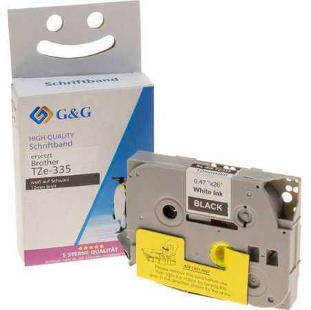 G&G Taśma kompatybilna su Brother TZe-335