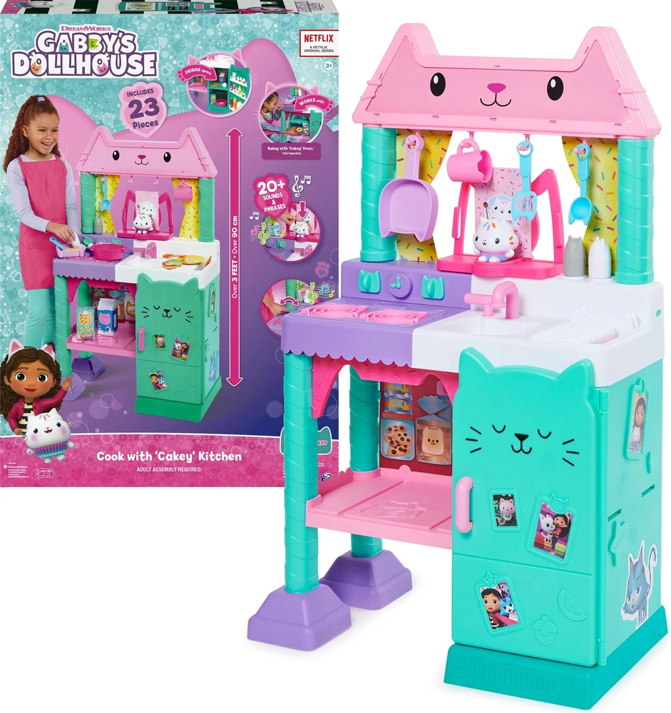 Spin Master Gabby's Dollhouse Cakey Kitchen žaidimų rinkinys