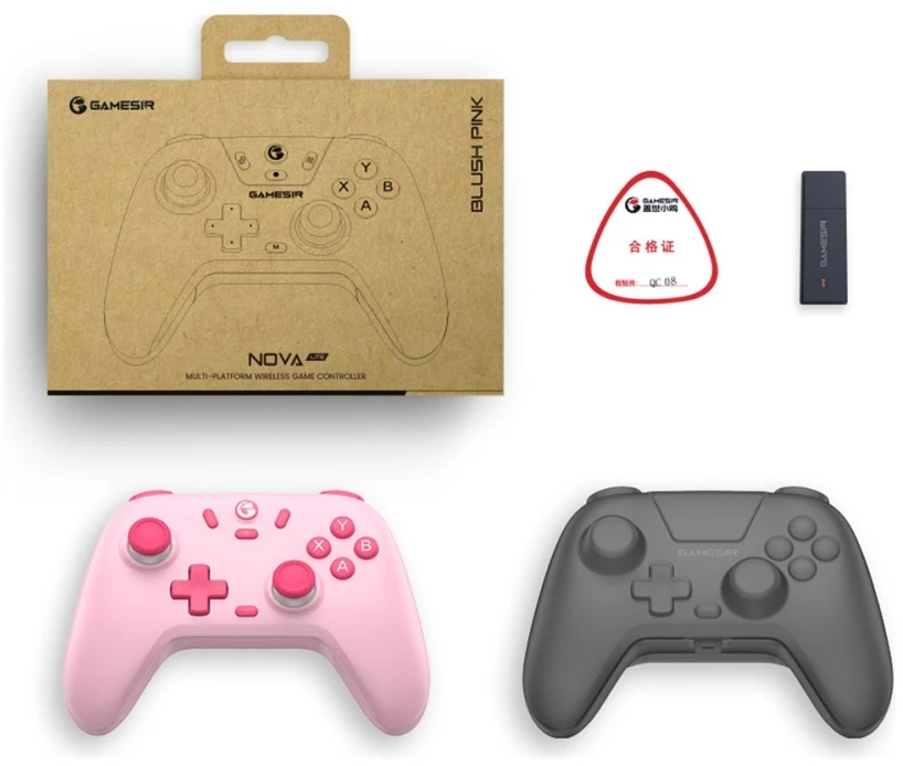 GameSir Nova Lite Multiplatform Gamepad – pink