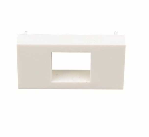 Adapteris AV FULL Keystone plokštė. 22,5 x 45 mm.