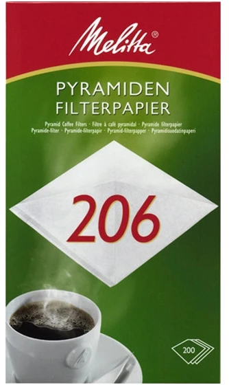 MELITTA Filtertüte Pyramide 206 200 Stück