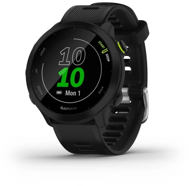 Išmanusis laikrodis Garmin Forerunner 55, GPS, EU, Juodas