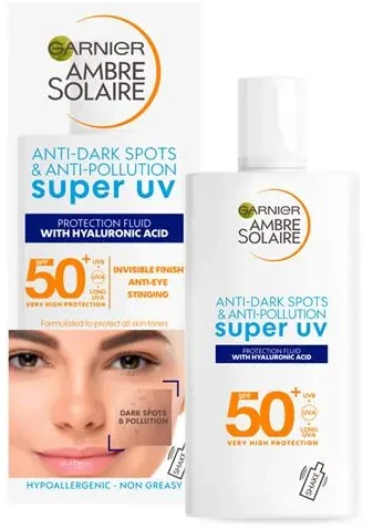 Garnier Ambre Solaire Face Sun Care, 40 ml
