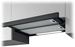 Įmontuojamas gartraukis Elica ELITE 14 LUX BL/A/60, juodas