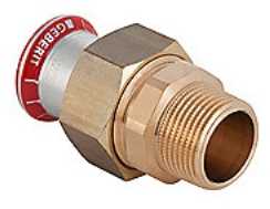 Geb. Mapress FZ jungtis 35 mm - Geberit Mapress FZ jungtis su išoriniu sriegiu d35 mm R1 1/4G1 1/2