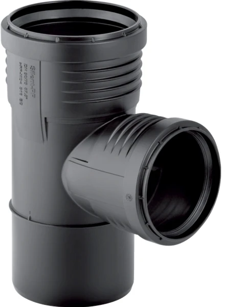 Geberit Vamzdžio atšaka PP tylus 75 mm-87,5 gr