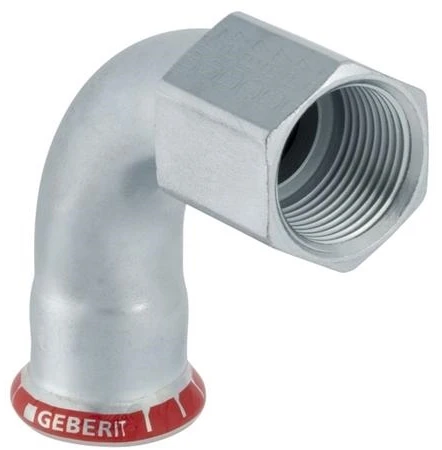 Geberit alkūnė ANGLINIS PLIENAS 90ST.GW 28-1