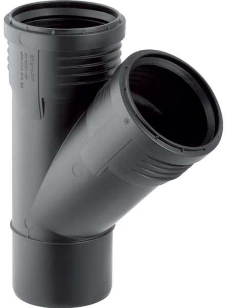 Geberit TRÓJ.SILENT-PP HT 110X110/45 SANI.CZARN